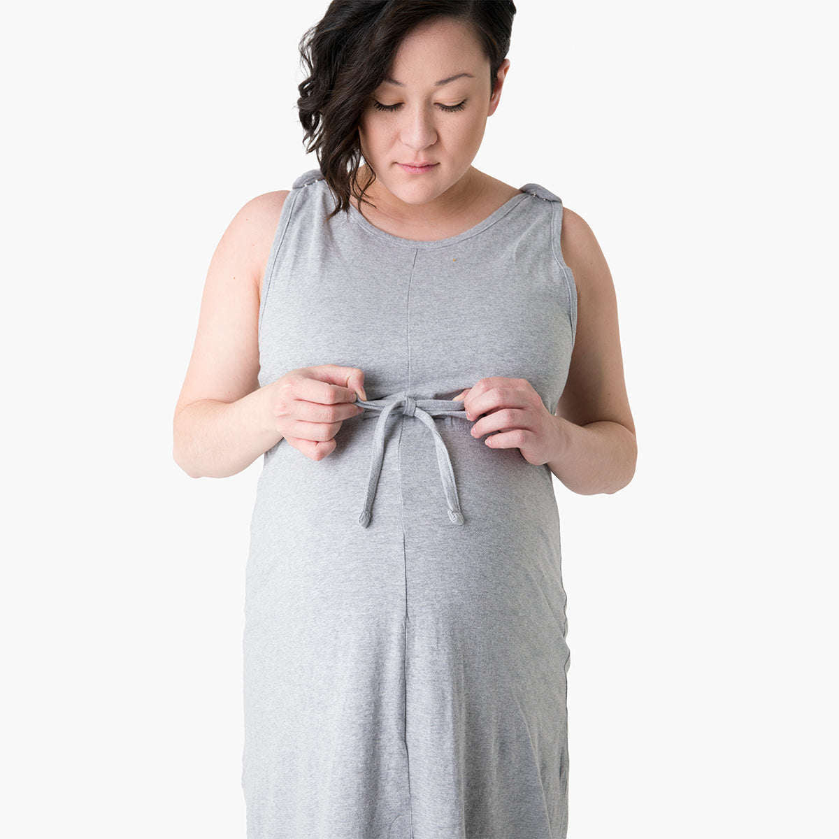 Crisscross V-Neck Maternity/Nursing Dress – For All of Maternity LLC