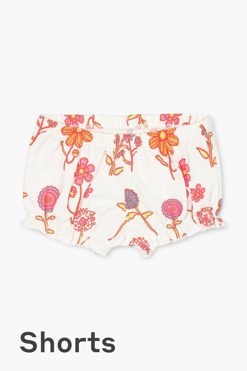Ruffle Bloomers in Fresh Florals print