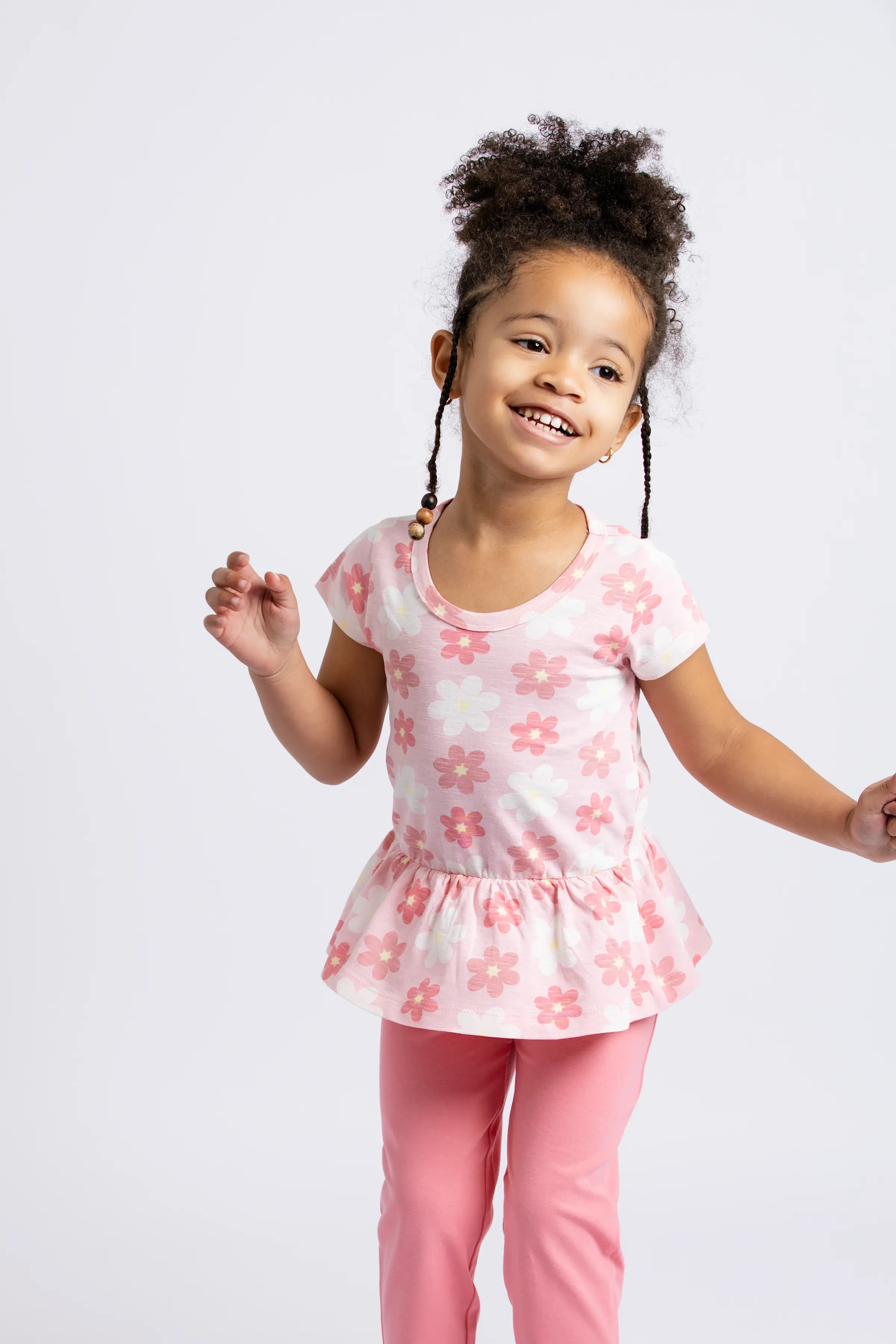 トップス Apolina Additions / peplum tee 3-5y トップス Apolina Additions / peplum tee 3-5y Sweetheart Neck