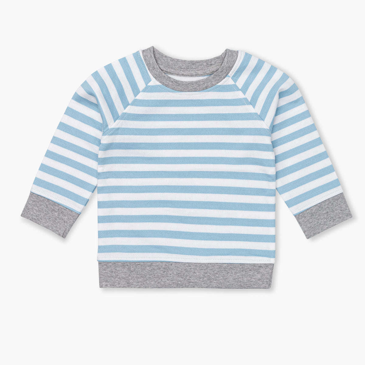 Light Blue + White Classic Stripe