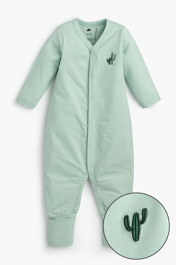 On The Go One-Piece_Green Cactus