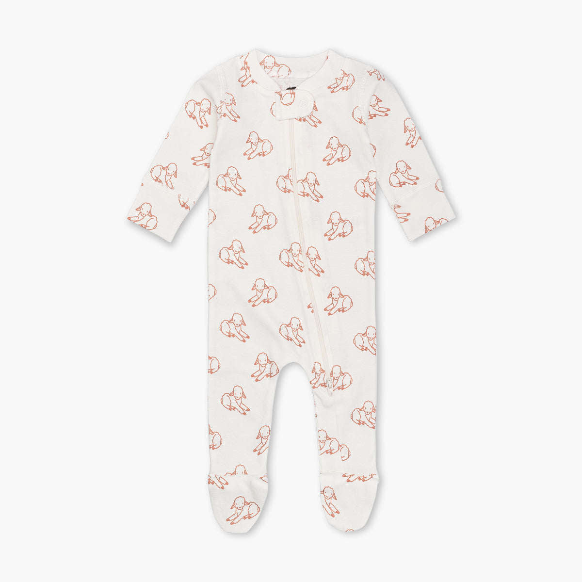 One-Piece Baby Footed Pajamas