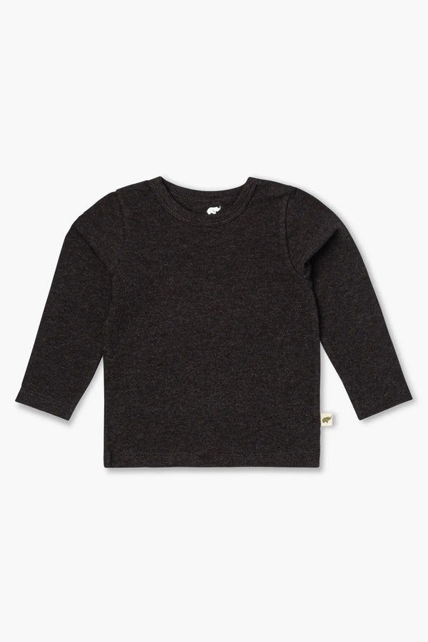 Long Sleeve Crewneck Tee_Black