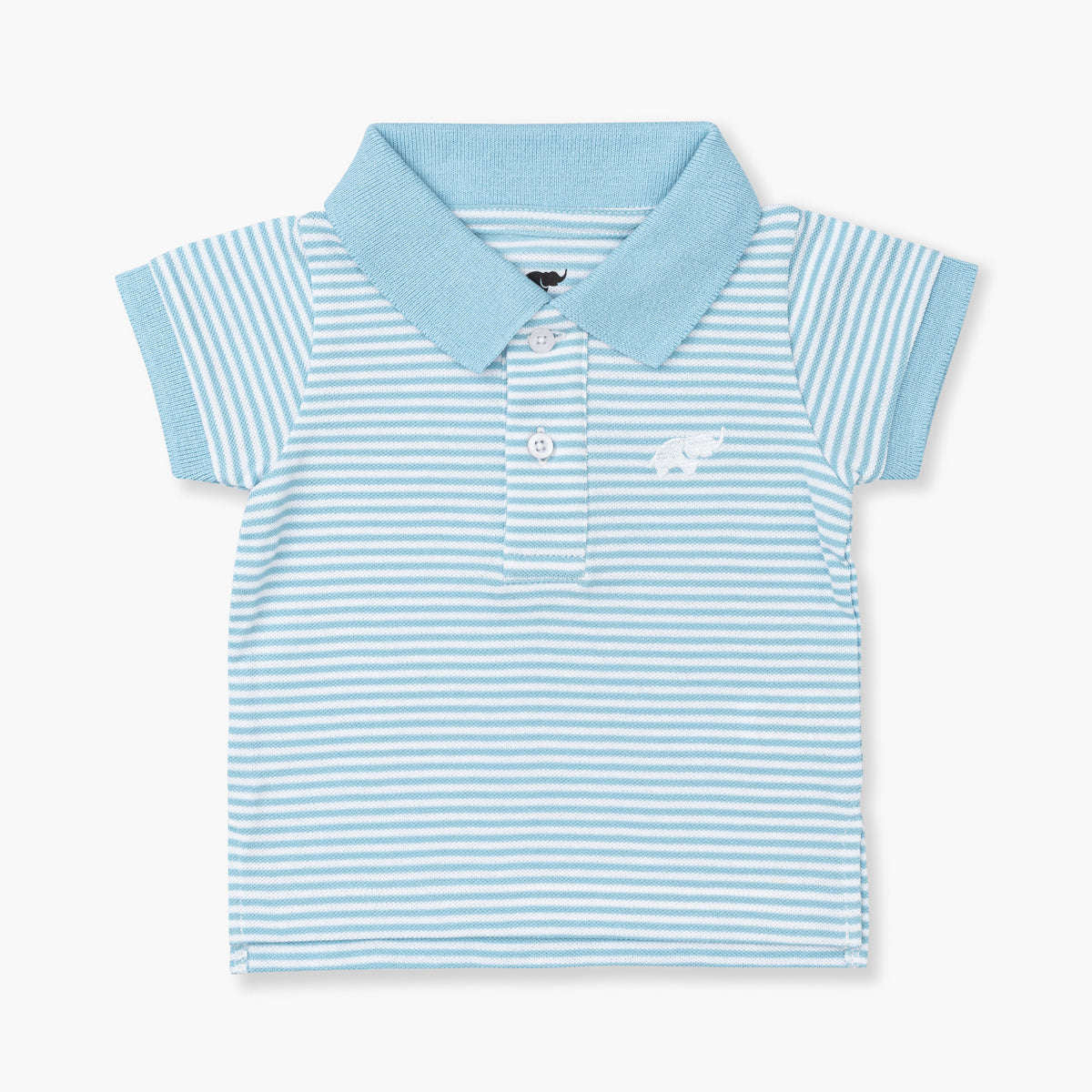 Light Blue White French Stripe