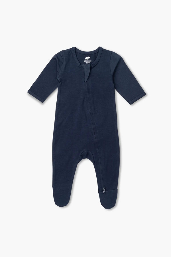 Zipper One-Piece_Navy