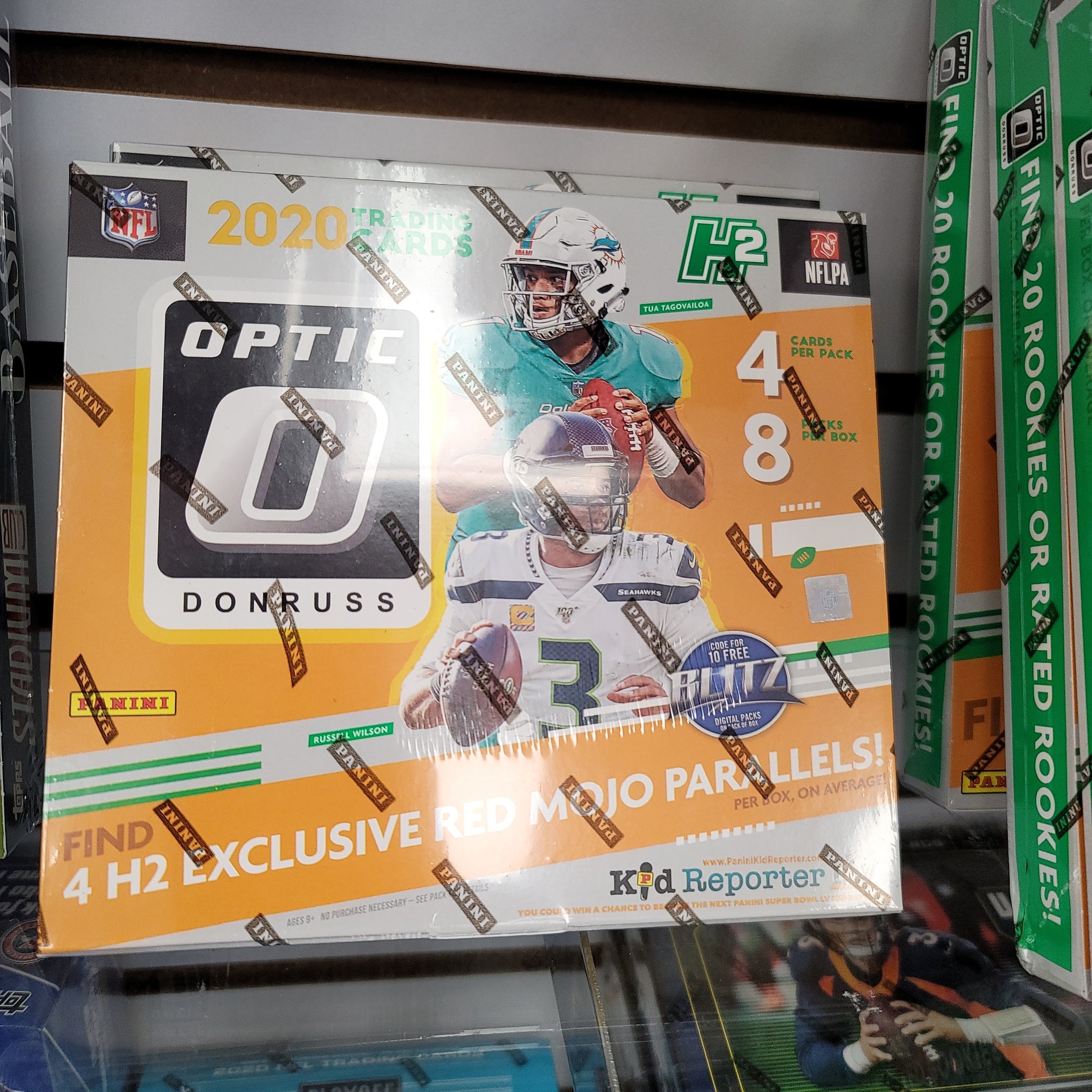 2020 Panini Donruss Optic Football Hobby Hybrid Box — CJP Card Breaks