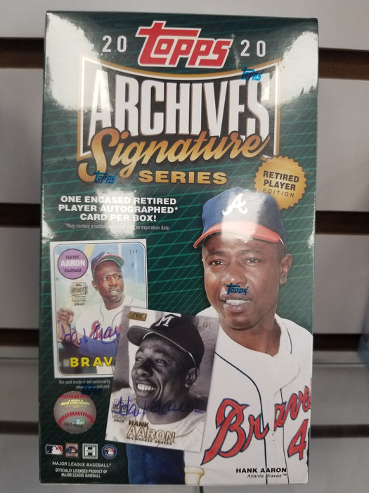 2020 Topps Archives Signature Series Retired Player Edition Baseball B