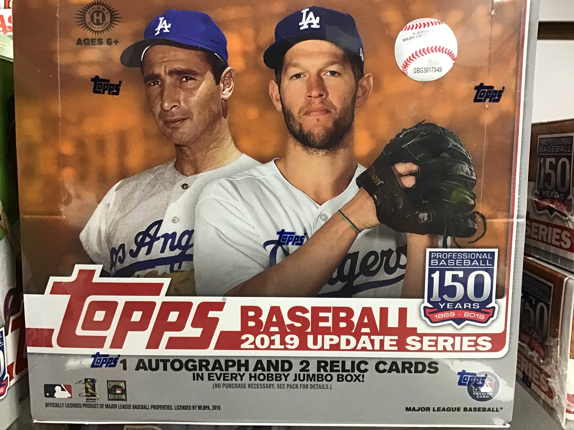 2019 Topps Update Series Baseball Jumbo Hobby Box — CJP Card Breaks