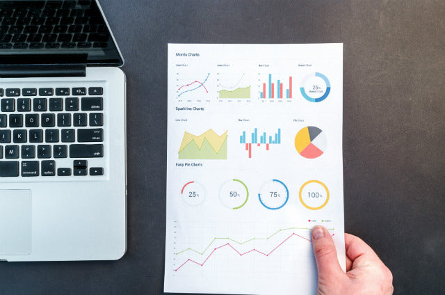 page de résultats analytiques