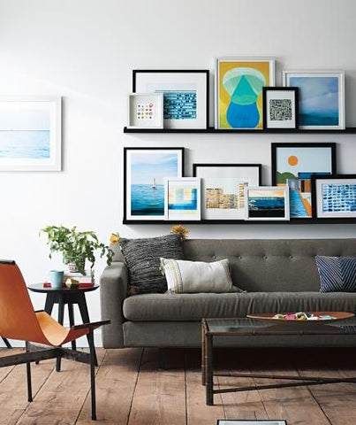 Real Simple gallery wall