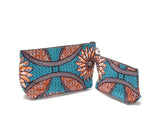 Étui - Pochette Duo - Tissu Wax Africain - Motif Divers - Case - Duo Pouch - African Wax Fabric - Various Pattern | SO Original