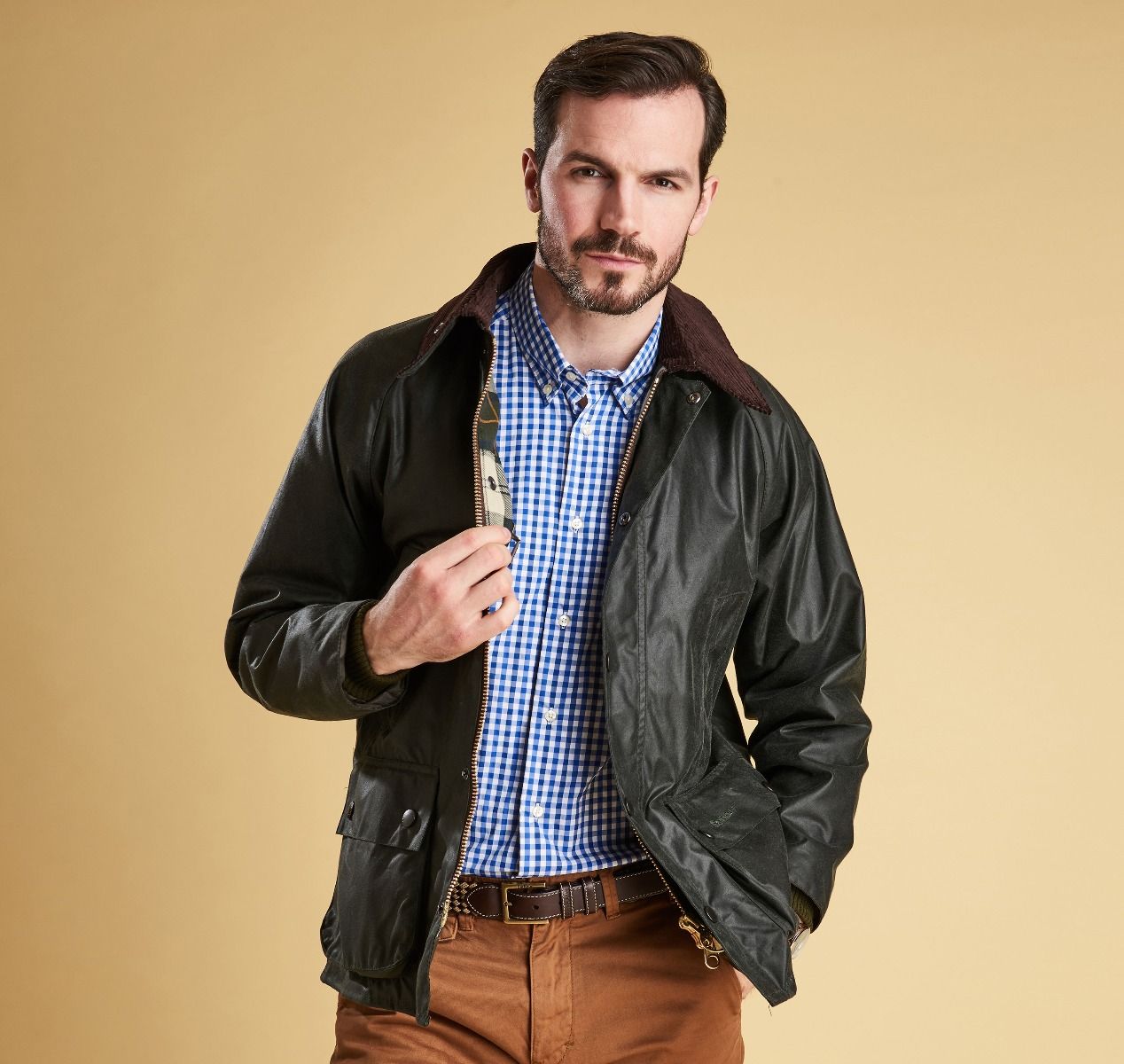 barbour bedale outfit