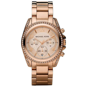 michael kors watch flower design