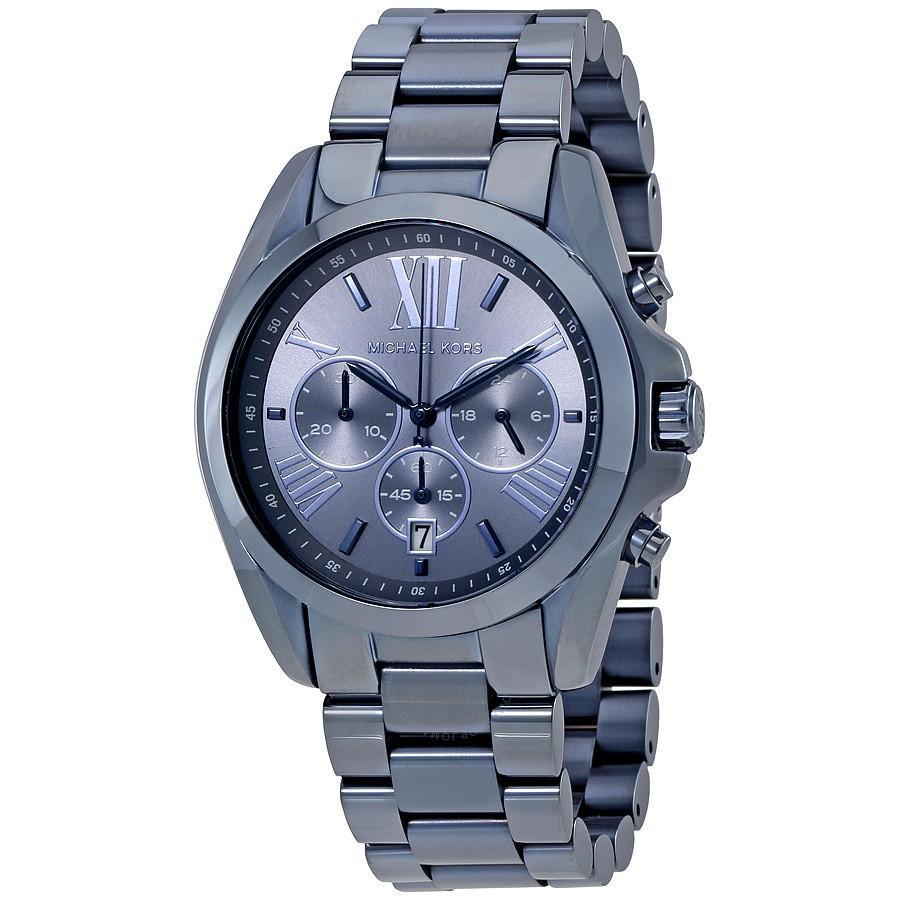 michael kors men's blue watch