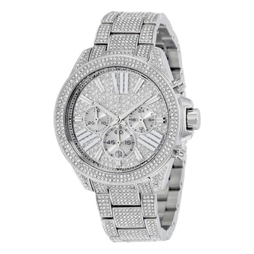 michael kors mens watch with crystals