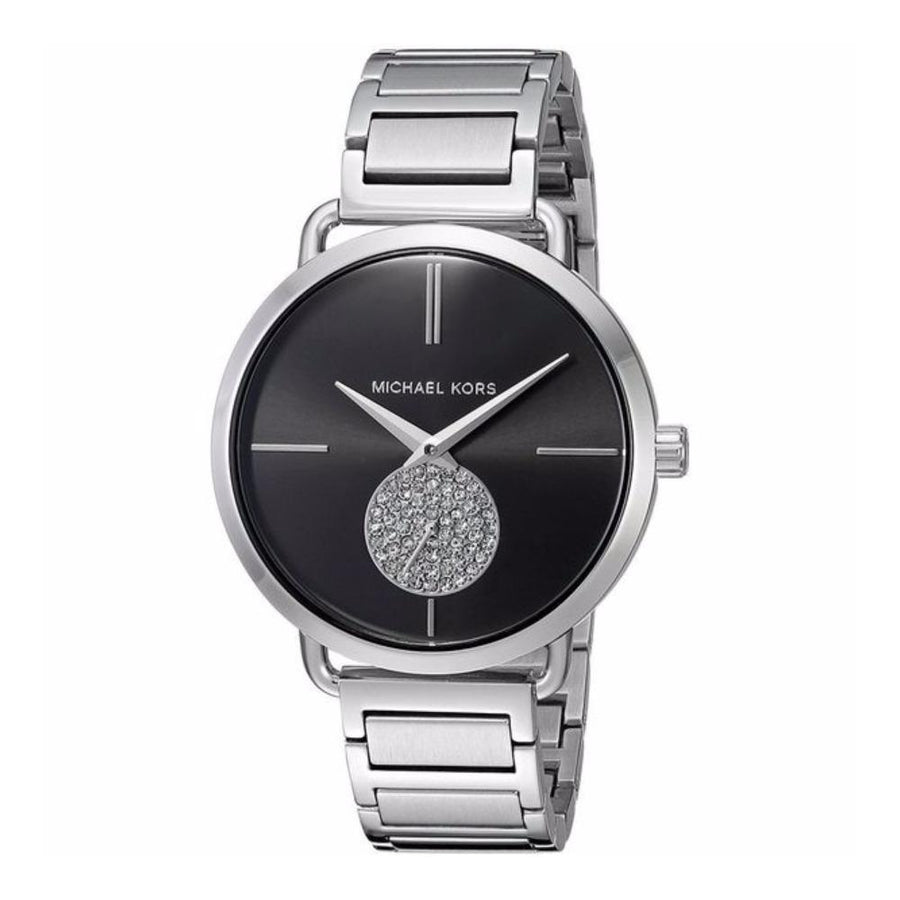 michael kors portia stainless steel watch