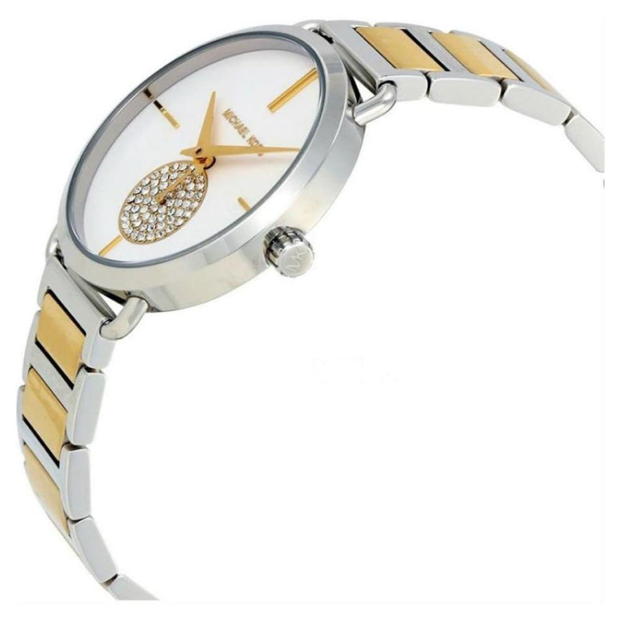 michael kors watch women's silver and gold