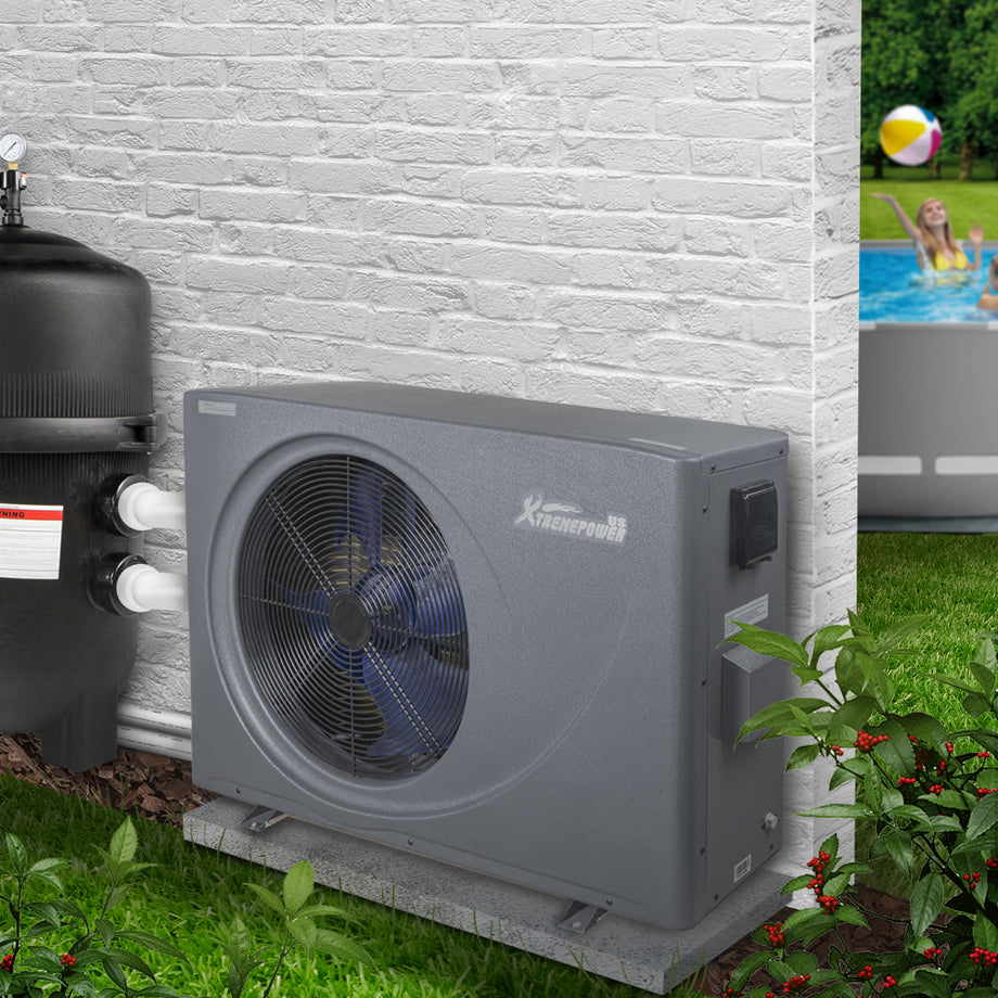 Energy-Saving BLACK + DECKER Pool Heat Pump 53,000 BTU to Heat