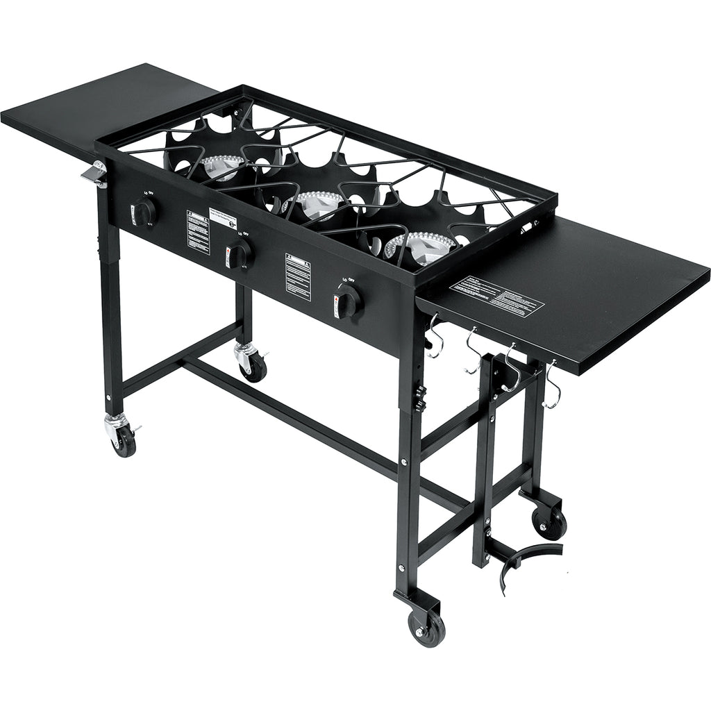 Propane Stove 2 Burner Gas Outdoor Portable Camping bbq high pressure –  XtremepowerUS
