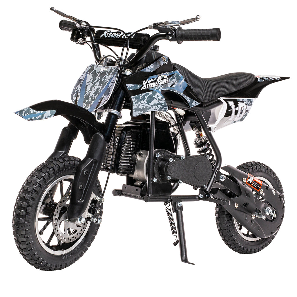 49cc 2-Stroke Gas Motorized Mini Dirt Bike Pocket Bike Pit Bike Scoote –  XtremepowerUS