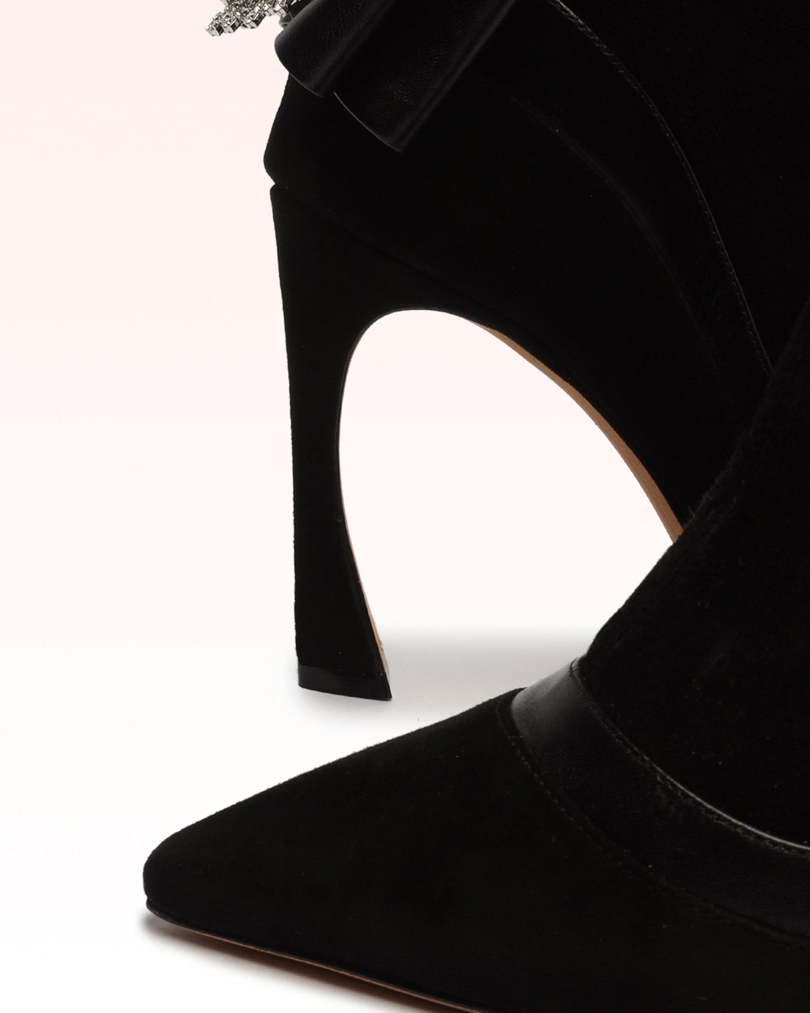 Maddie Wave Suede & Nappa Leather Bootie