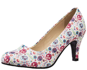 day of the dead high heels