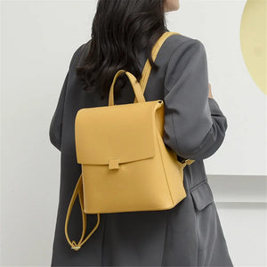 Luxury Leather Anti-Theft Women's Backpack - ProLyf Styles