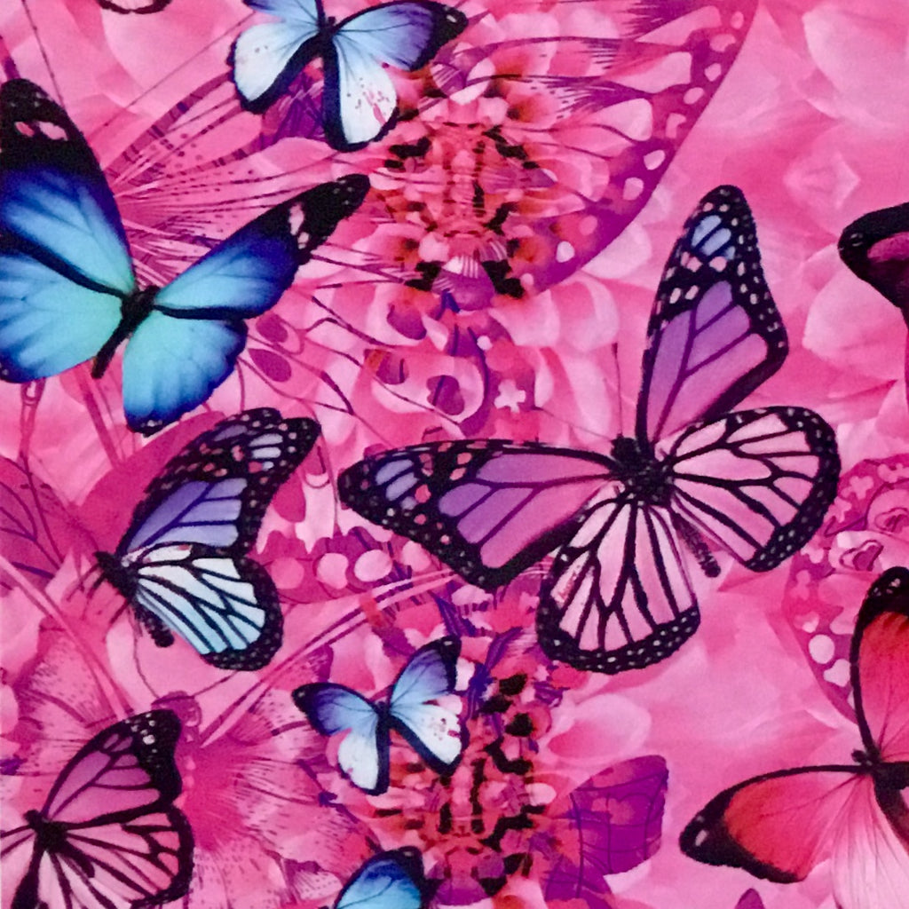 PINK/BLUE BUTTERFLIES HYDROGRAPHIC FILM – Dip Pros