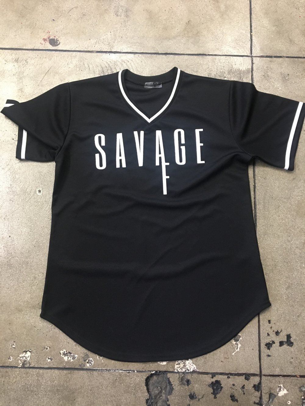savage baseball jersey