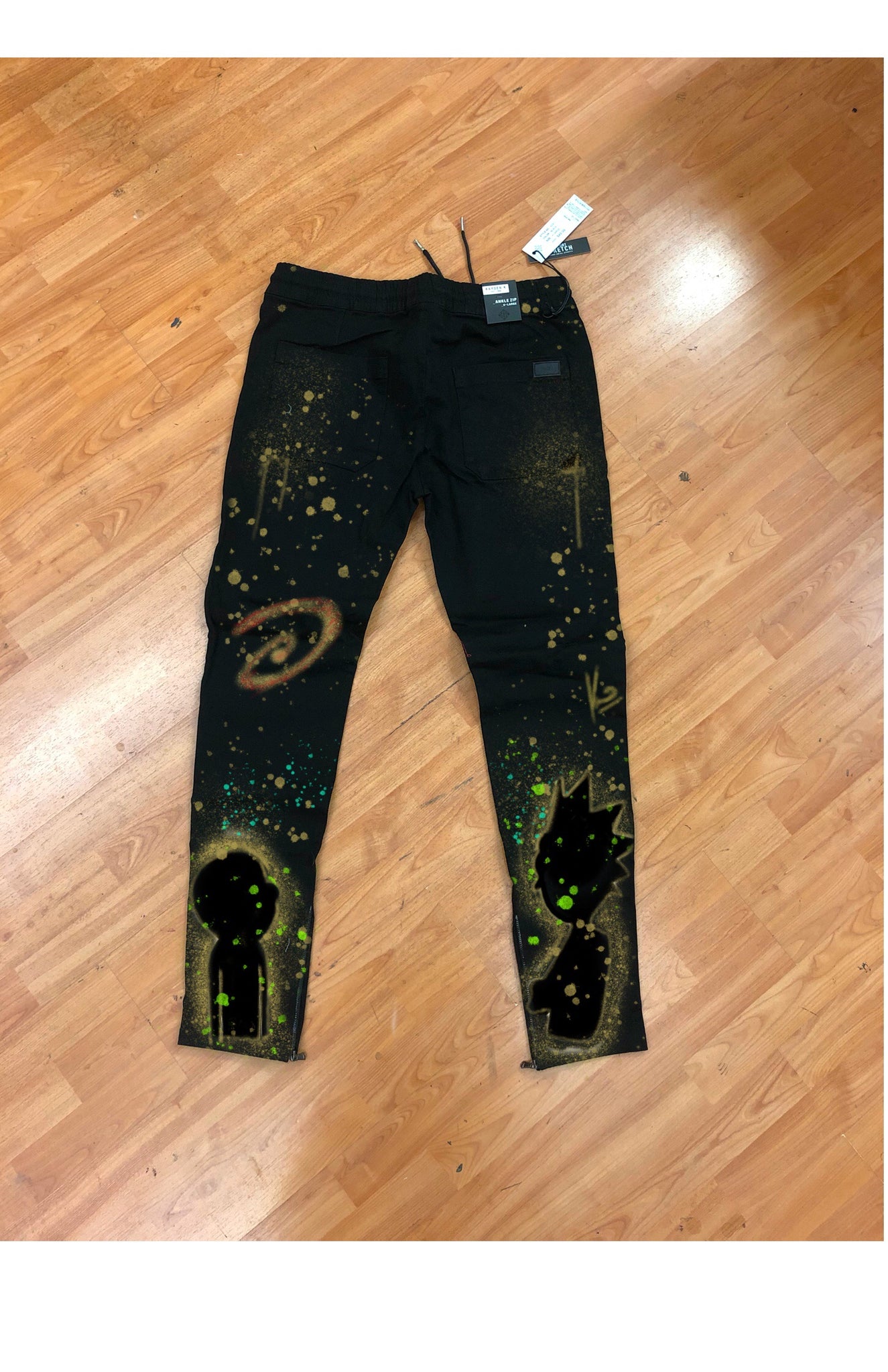 rick and morty jeans