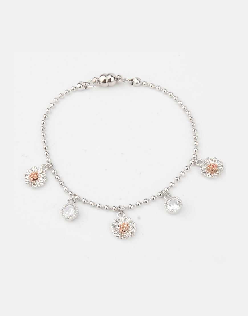 crystal charm bracelet