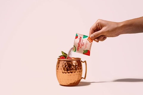 strawberry mule