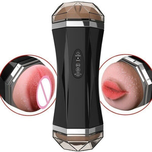 Automatic Dual Oral Pussy Masturbator Cups-ZhenDuo Sex Shop