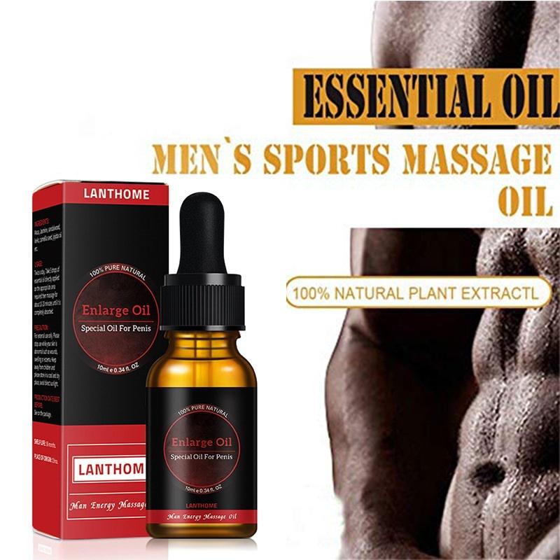 Rdeuod Essential Oils, Enlargement Essential Oil Bigger Longer Delay  Products For Men 10ML,Brown 