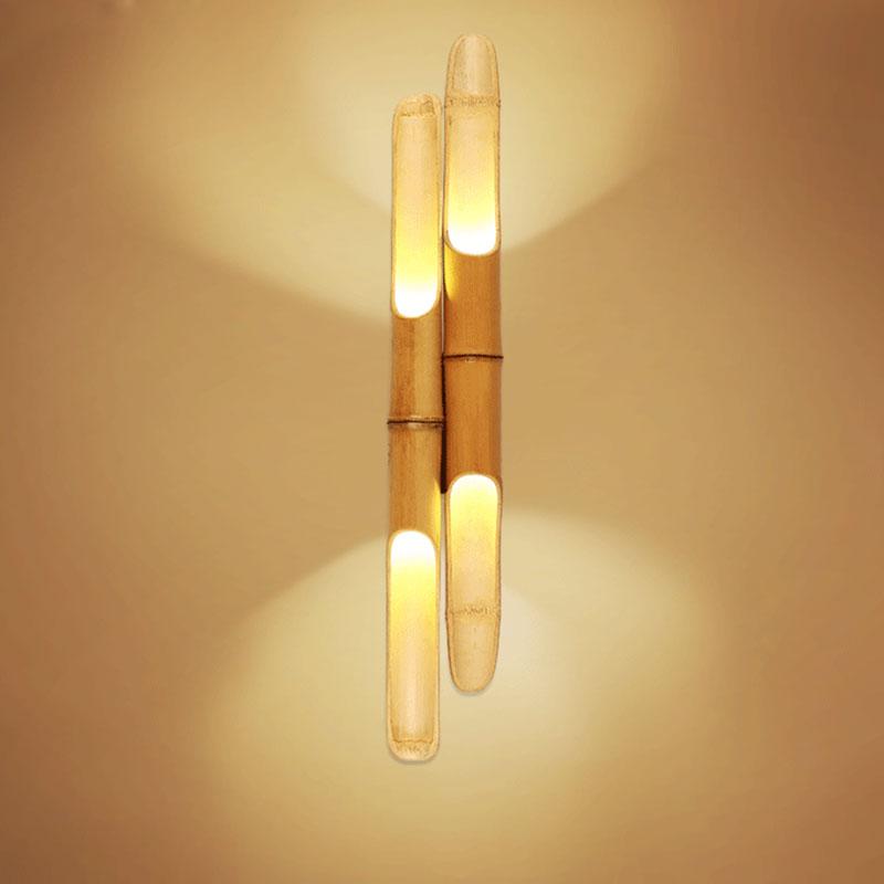 bamboo wall lamp