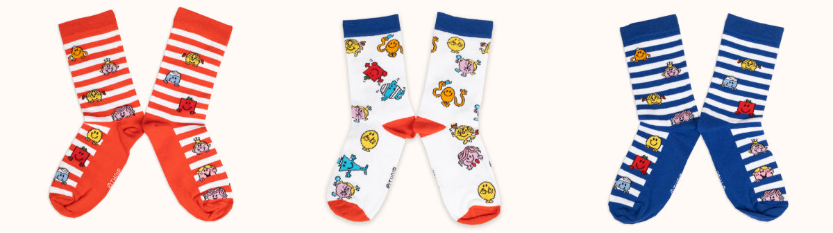 Chaussettes madame monsieur - collection allover family