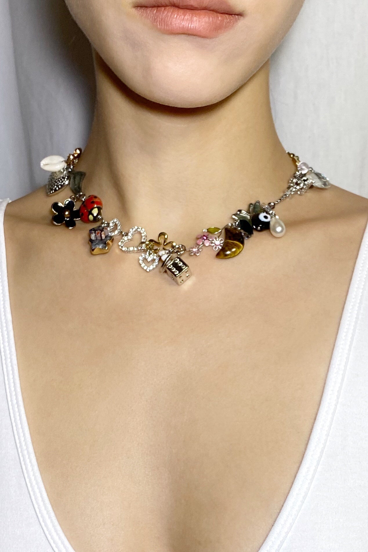 Marland Backus Chunky Charm Necklace | www.innoveering.net