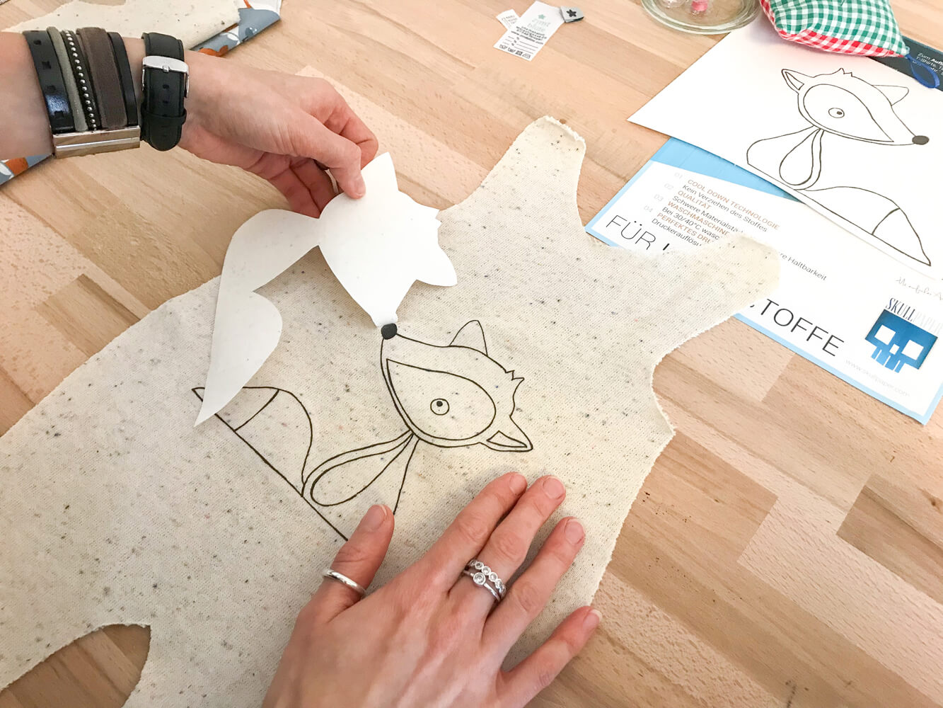 DIY Baby Onesie Paper Peel Off