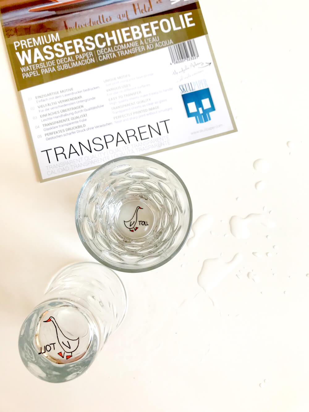 DIY_Geschirr_Wasserschiebefolie_Glaeser