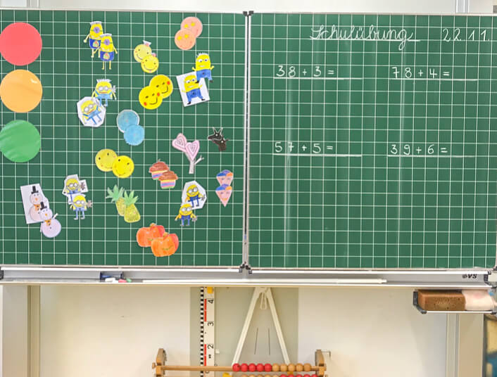 DIY magnets magnetic film school blackboard