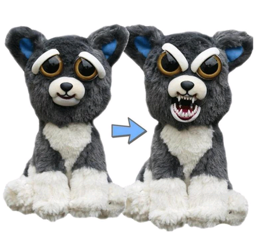 wolf pup plush