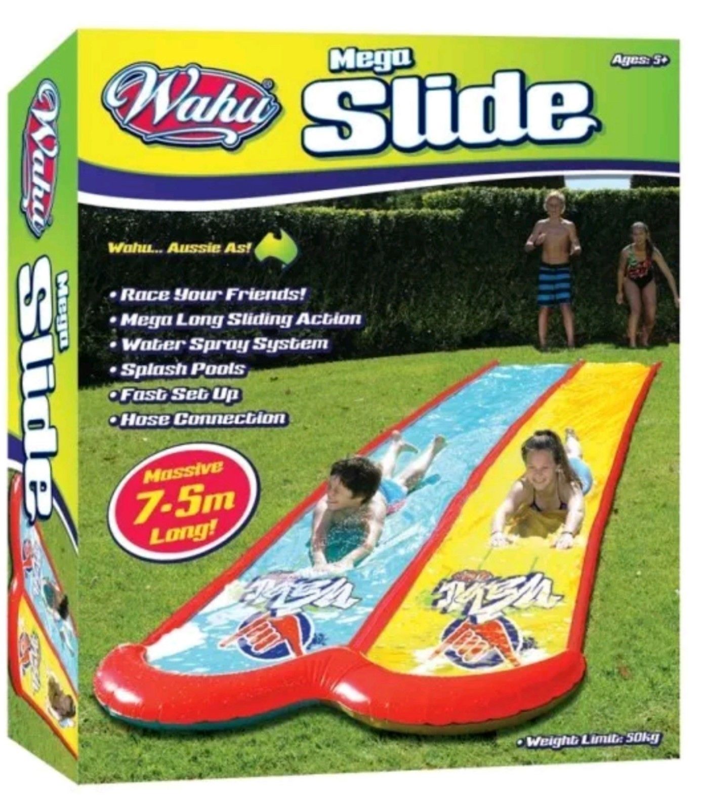 wahu water slide