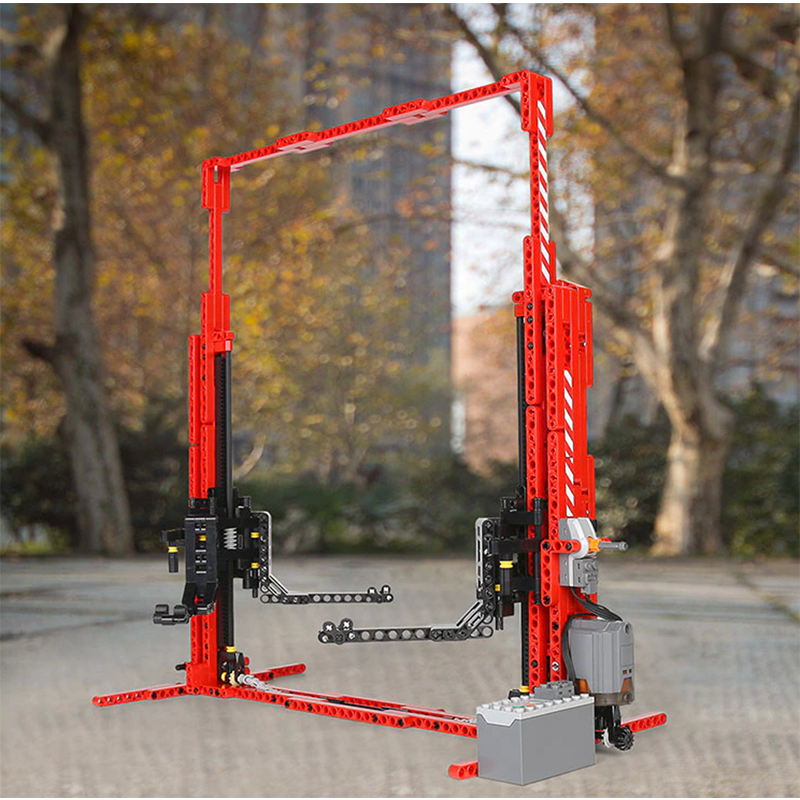 New 18 Electric Car Lift 536pcs TheBlockZone