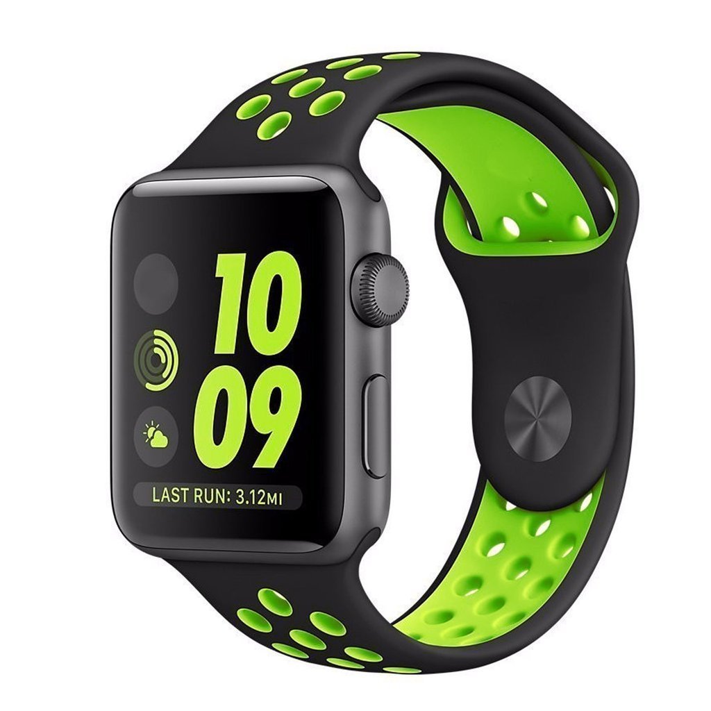 olive green nike apple watch band