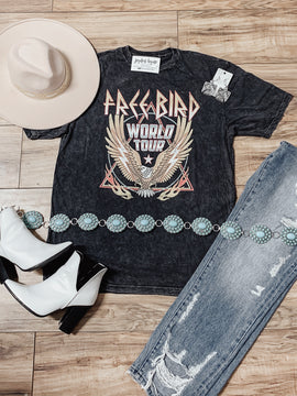 Free bird world tour mineral bf tee