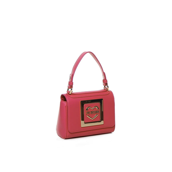 Sicily mini bag in plain calfskin in Fuchsia