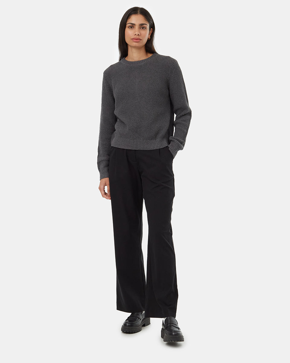 Womens Highline Cotton Crew Sweater | Organic Cotton