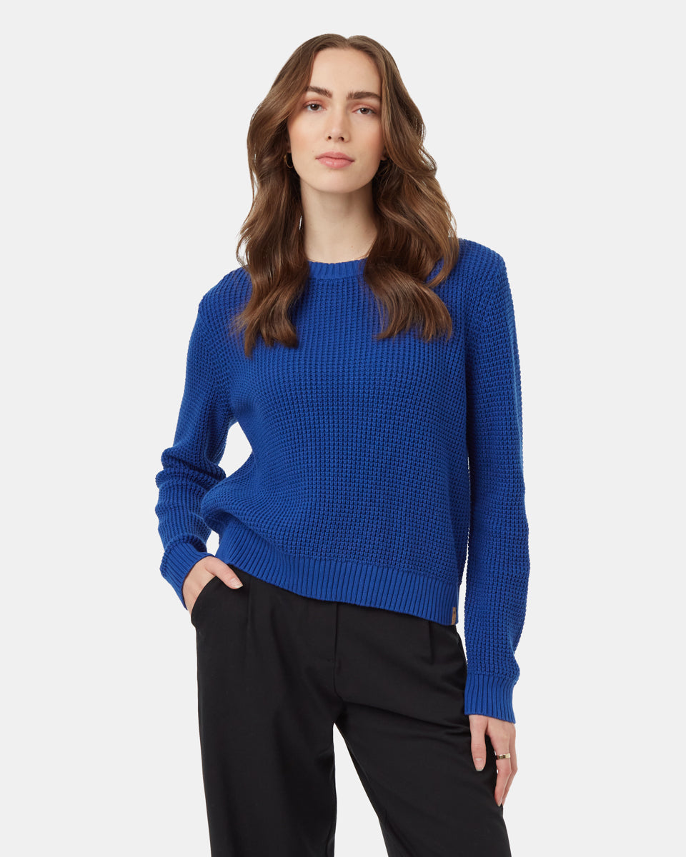 Womens Highline Crew Sweater | Organic Cotton