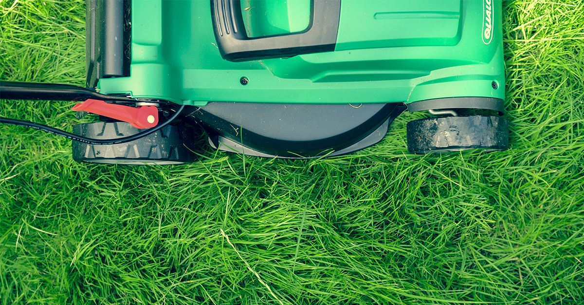 lawn mower grass