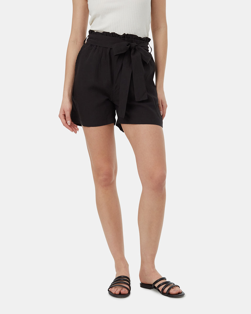 Paperbag Shorts for Women